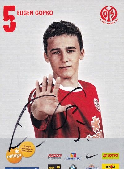 Autogramm Fussball | FSV Mainz 05 | 2010 | Eugen GOPKO