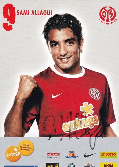 Autogramm Fussball | FSV Mainz 05 | 2010 | Sami ALLAGUI