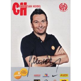 Autogramm Fussball | FSV Mainz 05 | 2010 | Christian HEIDEL