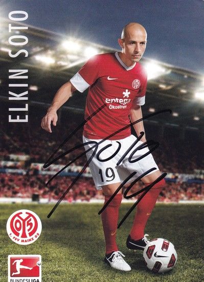 Autogramm Fussball | FSV Mainz 05 | 2012 | Elkin SOTO