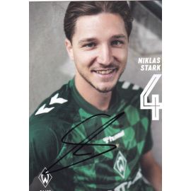 Autogramm Fussball | SV Werder Bremen | 2024 | Niklas STARK
