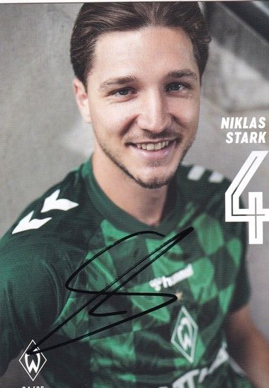 Autogramm Fussball | SV Werder Bremen | 2024 | Niklas STARK