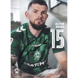 Autogramm Fussball | SV Werder Bremen | 2024 | Oliver BURKE