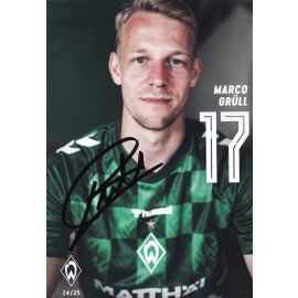 Autogramm Fussball | SV Werder Bremen | 2024 | Marco GRÜLL