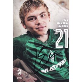 Autogramm Fussball | SV Werder Bremen | 2024 | Isak HANSEN-AAROEN
