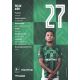 Autogramm Fussball | SV Werder Bremen | 2024 | Felix AGU