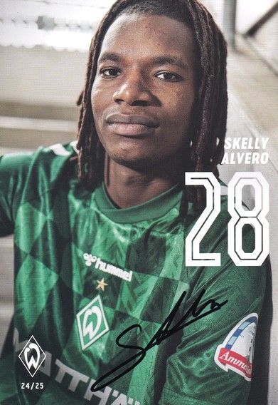 Autogramm Fussball | SV Werder Bremen | 2024 | Skelly ALVERO