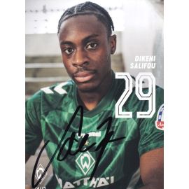 Autogramm Fussball | SV Werder Bremen | 2024 | Dikeni SALIFOU