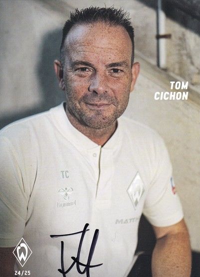 Autogramm Fussball | SV Werder Bremen | 2024 | Tom CICHON
