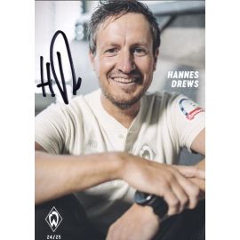 Autogramm Fussball | SV Werder Bremen | 2024 | Hannes DREWS