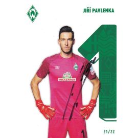 Autogramm Fussball | SV Werder Bremen | 2021 | Jiri PAVLENKA