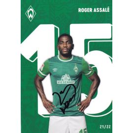 Autogramm Fussball | SV Werder Bremen | 2021 | Roger ASSALE