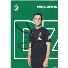 Autogramm Fussball | SV Werder Bremen | 2021 | Danijel ZENKOVIC