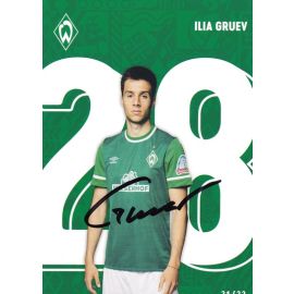 Autogramm Fussball | SV Werder Bremen | 2021 | Ilia GRUEV
