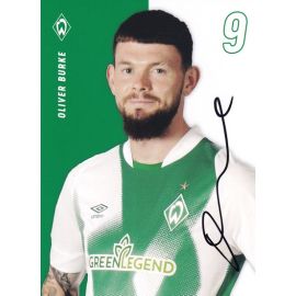 Autogramm Fussball | SV Werder Bremen | 2022 | Oliver BURKE