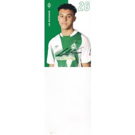 Autogramm Fussball | SV Werder Bremen | 2022 | Lee BUCHANAN