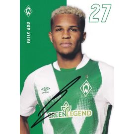 Autogramm Fussball | SV Werder Bremen | 2022 | Felix AGU