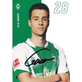 Autogramm Fussball | SV Werder Bremen | 2022 | Ilia GRUEV