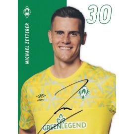 Autogramm Fussball | SV Werder Bremen | 2022 | Michael ZETTERER