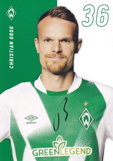Autogramm Fussball | SV Werder Bremen | 2022 | Christian GROSS