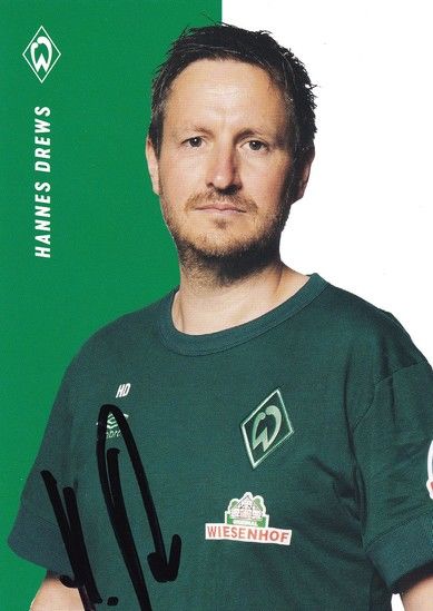 Autogramm Fussball | SV Werder Bremen | 2022 | Hannes DREWS