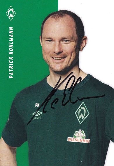 Autogramm Fussball | SV Werder Bremen | 2022 | Patrick KOHLMANN