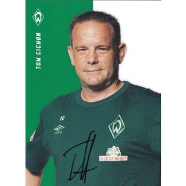 Autogramm Fussball | SV Werder Bremen | 2022 | Tom CICHON