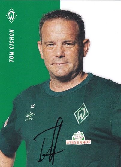 Autogramm Fussball | SV Werder Bremen | 2022 | Tom CICHON