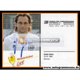 Autogramm Fussball | VfL Osnabrück | 1987 | Gerd GRAU