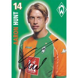 Autogramm Fussball | SV Werder Bremen | 2005 | Aaron HUNT