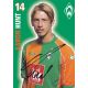 Autogramm Fussball | SV Werder Bremen | 2005 | Aaron HUNT