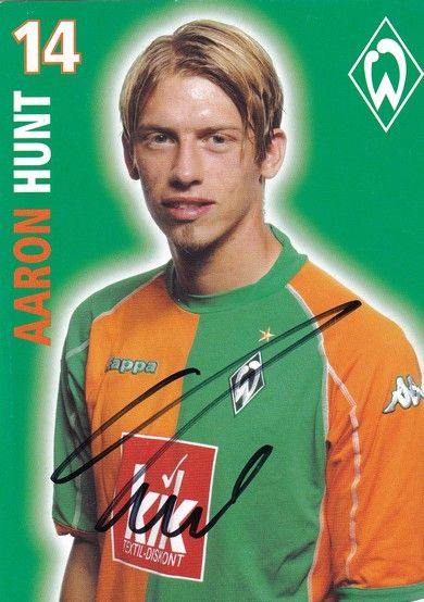 Autogramm Fussball | SV Werder Bremen | 2005 | Aaron HUNT