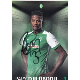 Autogramm Fussball | SV Werder Bremen | 2015 | Papy DJILOBODJI