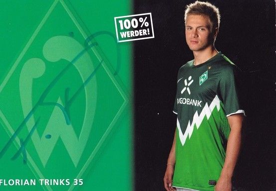 Autogramm Fussball | SV Werder Bremen | 2010 | Florian TRINKS