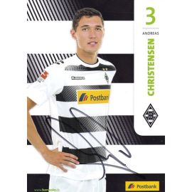 Autogramm Fussball | Borussia Mönchengladbach | 2016 | Andreas CHRISTENSEN
