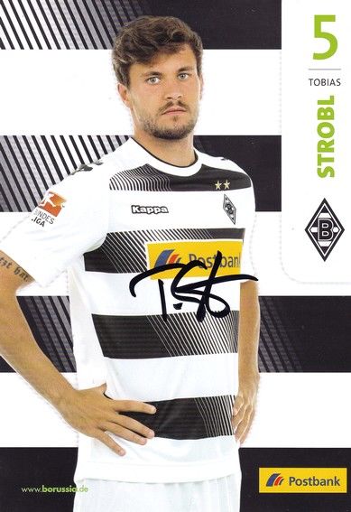 Autogramm Fussball | Borussia Mönchengladbach | 2016 | Tobias STROBL