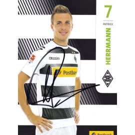 Autogramm Fussball | Borussia Mönchengladbach | 2016 | Patrick HERRMANN