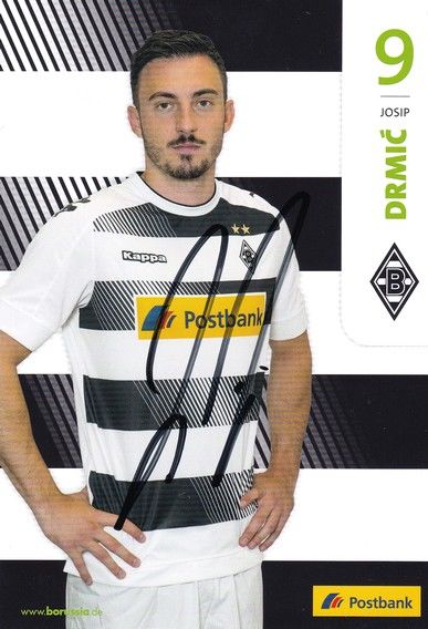 Autogramm Fussball | Borussia Mönchengladbach | 2016 | Josip DRMIC
