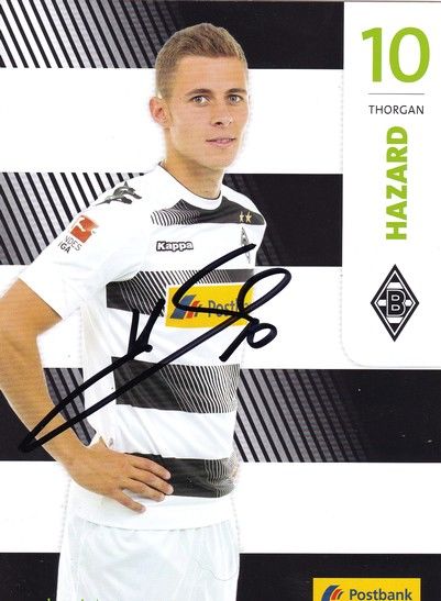 Autogramm Fussball | Borussia Mönchengladbach | 2016 | Thorgan HAZARD