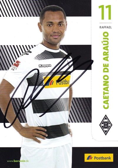 Autogramm Fussball | Borussia Mönchengladbach | 2016 | RAFFAEL