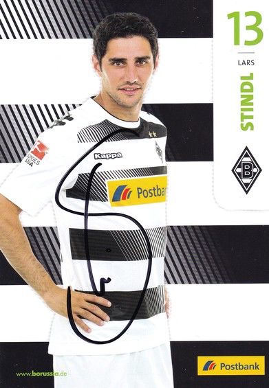 Autogramm Fussball | Borussia Mönchengladbach | 2016 | Lars STINDL