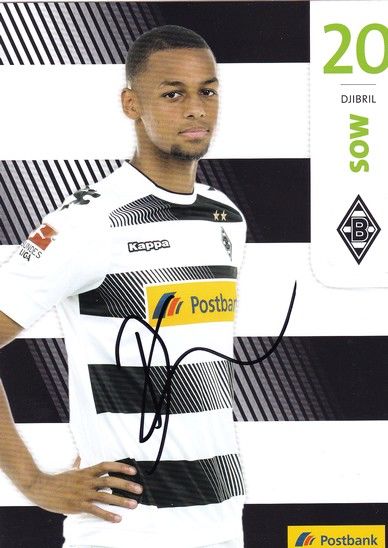 Autogramm Fussball | Borussia Mönchengladbach | 2016 | Djibril SOW