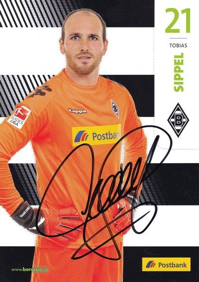 Autogramm Fussball | Borussia Mönchengladbach | 2016 | Tobias SIPPEL