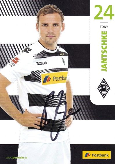 Autogramm Fussball | Borussia Mönchengladbach | 2016 | Tony JANTSCHKE