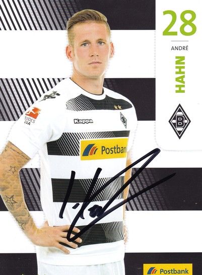 Autogramm Fussball | Borussia Mönchengladbach | 2016 | Andre HAHN