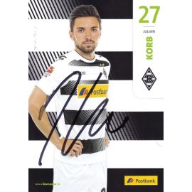 Autogramm Fussball | Borussia Mönchengladbach | 2016 | Julian KORB