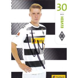 Autogramm Fussball | Borussia Mönchengladbach | 2016 | Nico ELVEDI