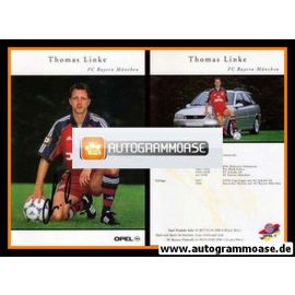 Autogramm Fussball | FC Bayern M&uuml;nchen | 1999 | Thomas LINKE