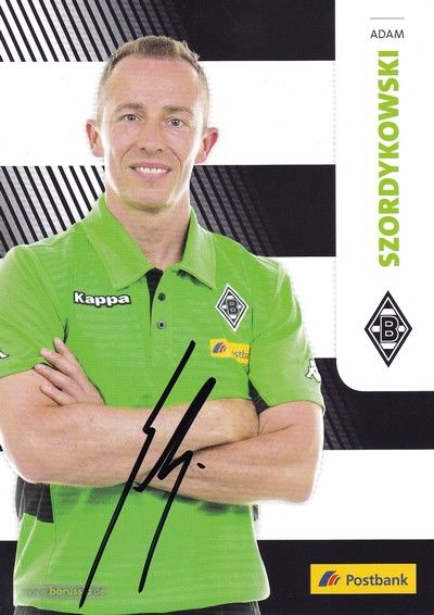Autogramm Fussball | Borussia Mönchengladbach | 2016 | Adam SZORDYKOWSKI