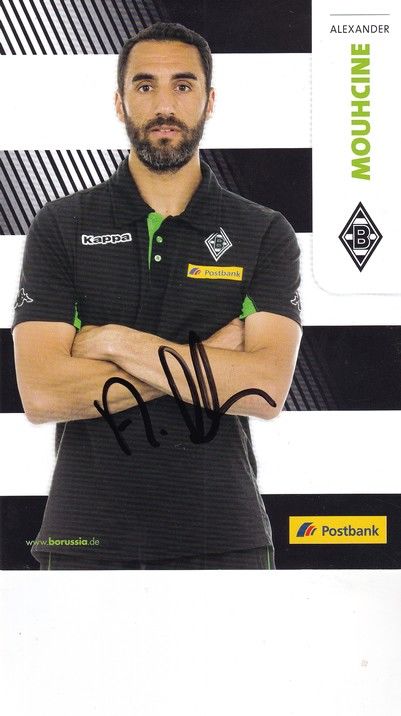 Autogramm Fussball | Borussia Mönchengladbach | 2016 | Alexander MOUHCINE